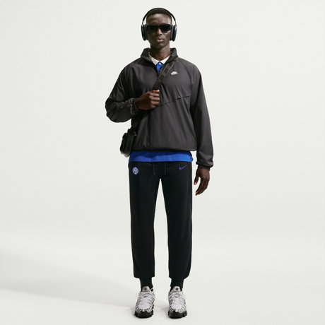 NIKE - Inter Club Jogger Ft Erkek Siyah Eşofman Altı