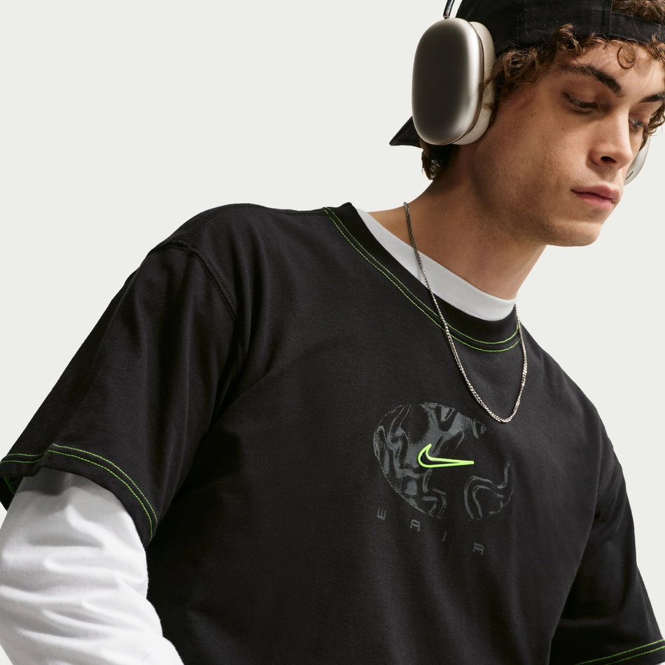 Ishod Wair SB Tee Erkek Siyah Tişört
