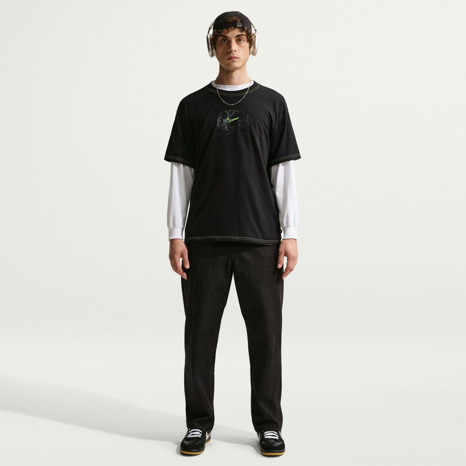 Ishod Wair SB Tee Erkek Siyah Tişört