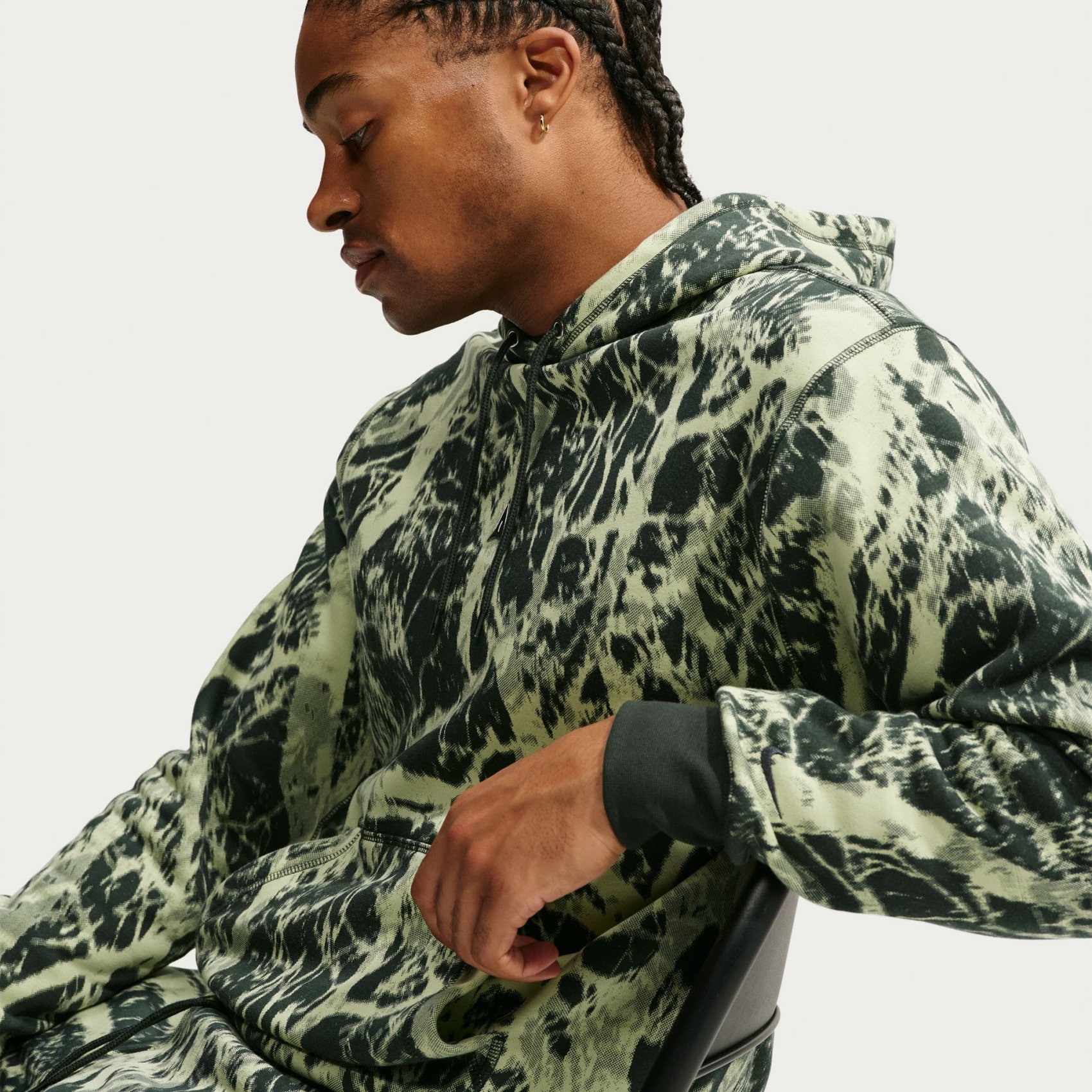 Мужской свитшот Nike Ja Club Hoodie Aop