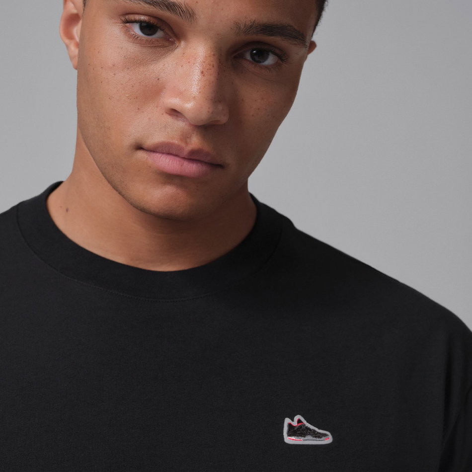 Jordan Brand Sneaker Pach Ss Crew Erkek Siyah Tişört