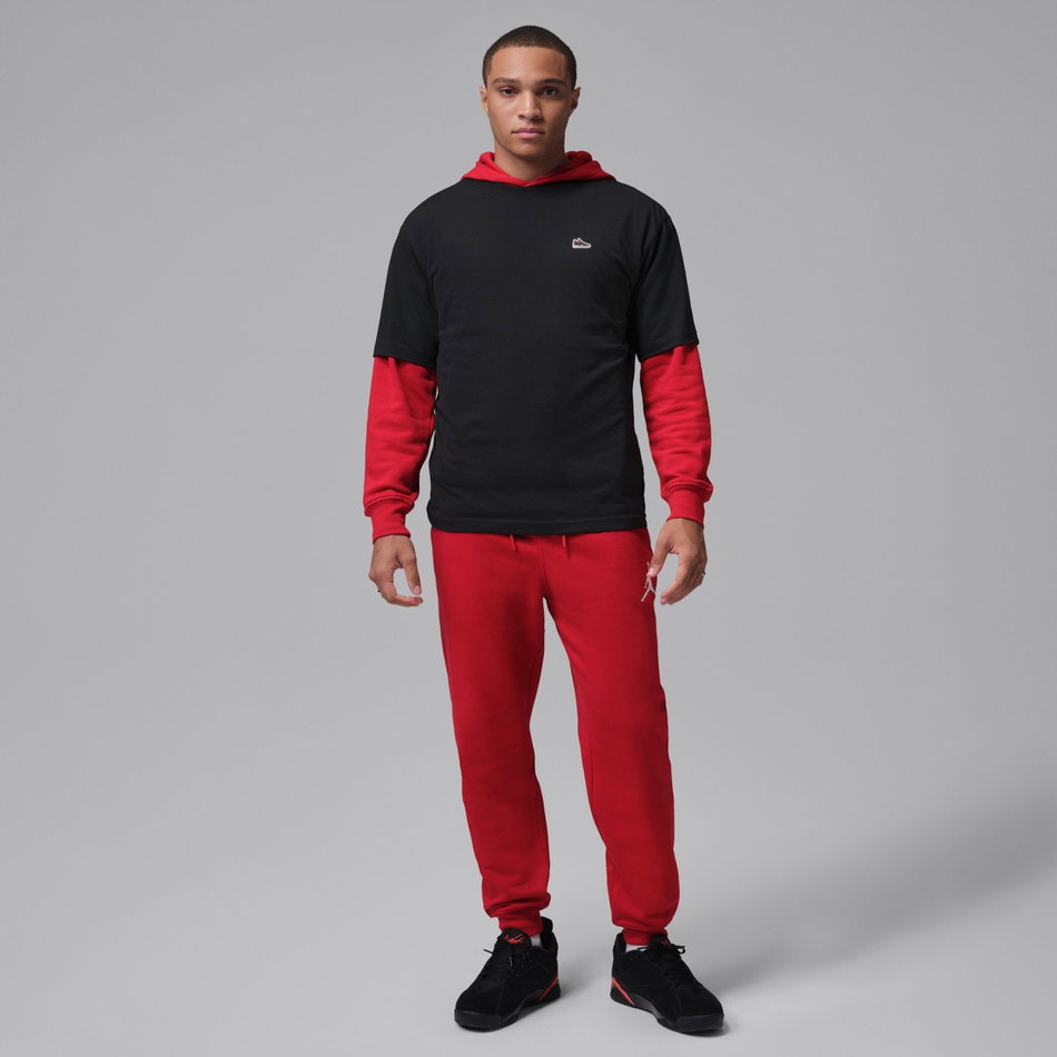 Jordan Brand Sneaker Pach Ss Crew Erkek Siyah Tişört