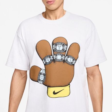 NIKE - Kobe Dri-FIT Tee M90 Essential Erkek Beyaz Tişört (1)