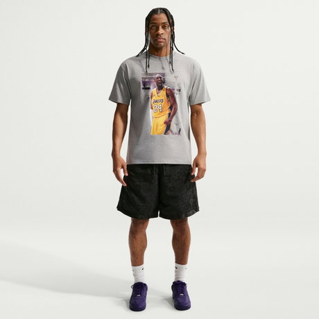 NIKE - Kobe Dri-FIT Tee Max90 Ss Erkek Gri Tişört