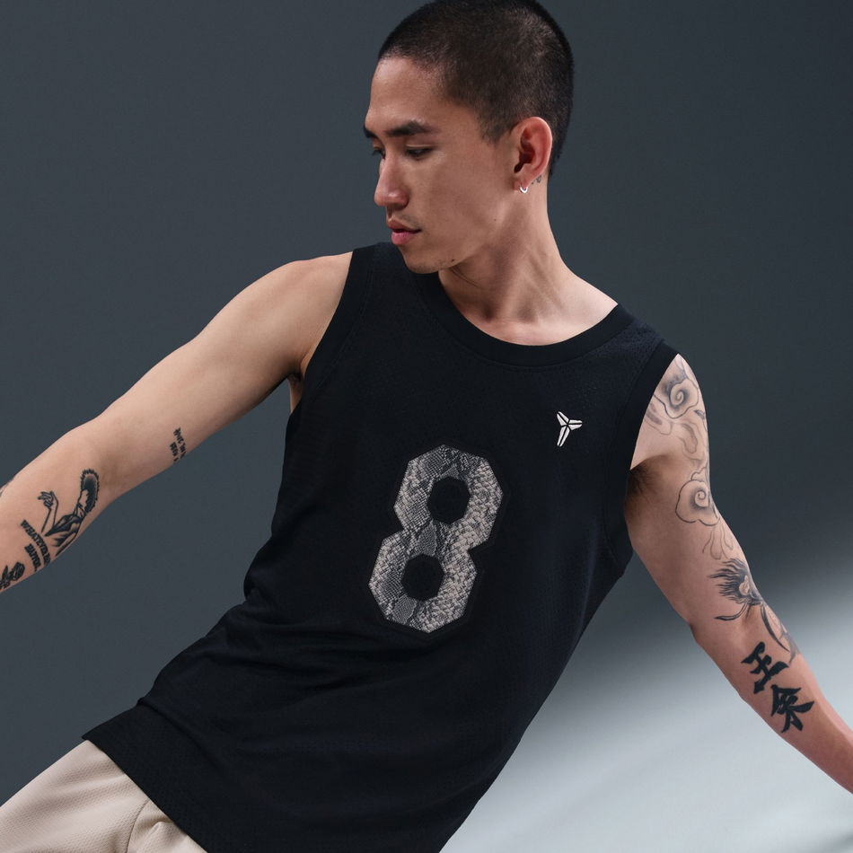 Kobe Jersey Erkek Siyah Atlet