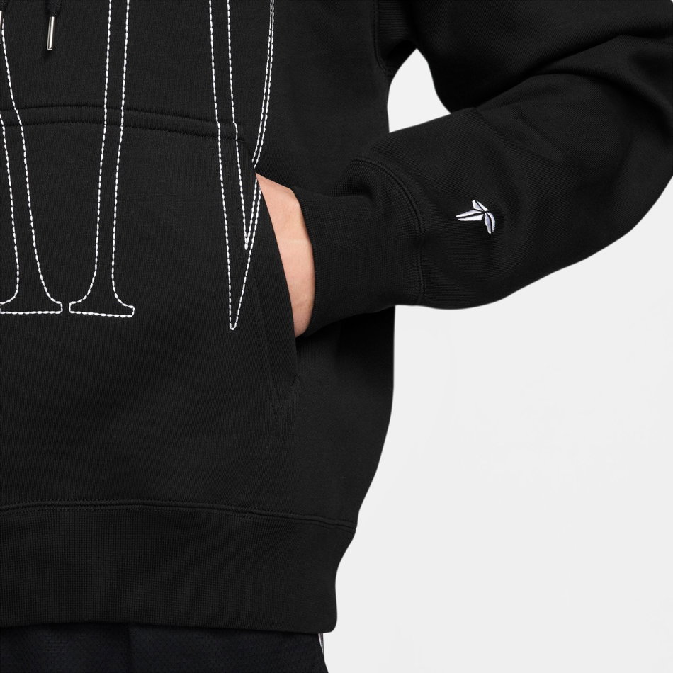 Kobe Po Hoodie Erkek Siyah Sweatshirt