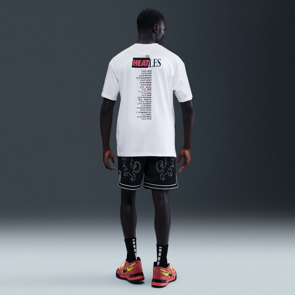 LeBron 'Heat Wave' Max90 Tee Erkek Beyaz Tişört
