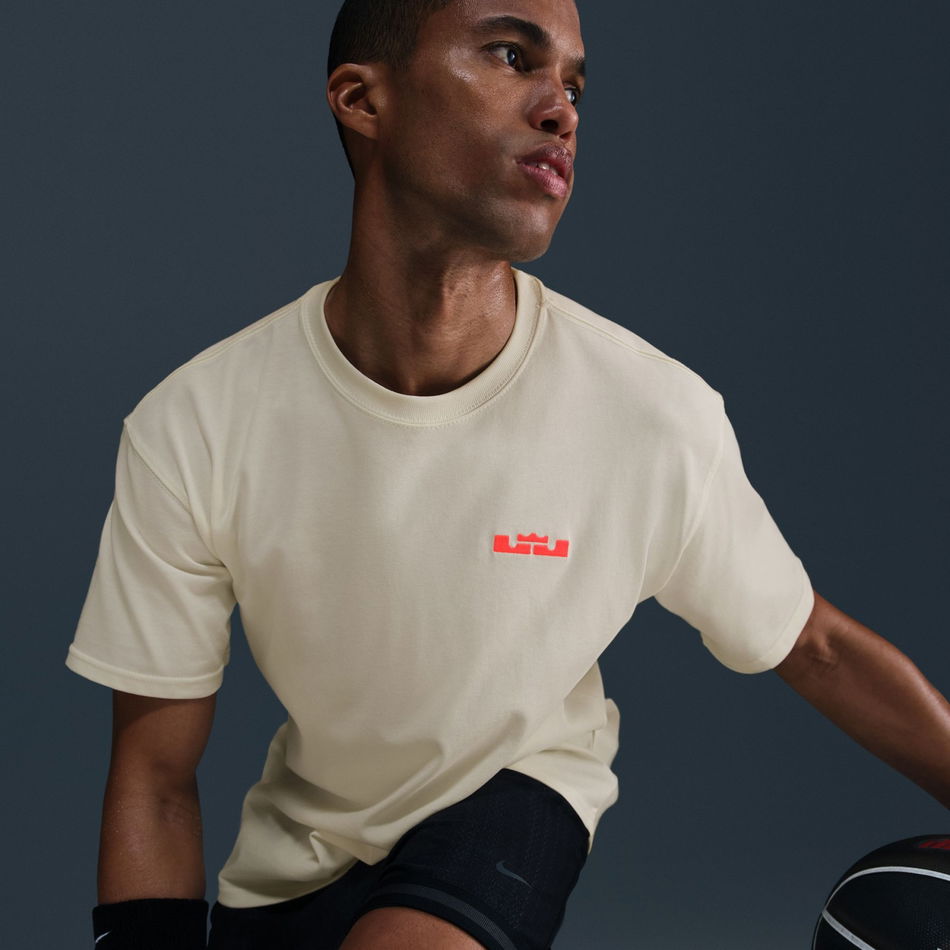 LeBron Max90 Tee OC Erkek Bej Tişört