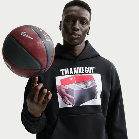 NIKE - LeBron 'Shoe Bag' Therma-FIT Si Brush Po Hoodie Erkek Sweatshirt