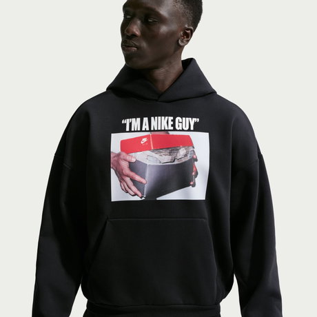NIKE - LeBron 'Shoe Bag' Therma-FIT Si Brush Po Hoodie Erkek Sweatshirt (1)