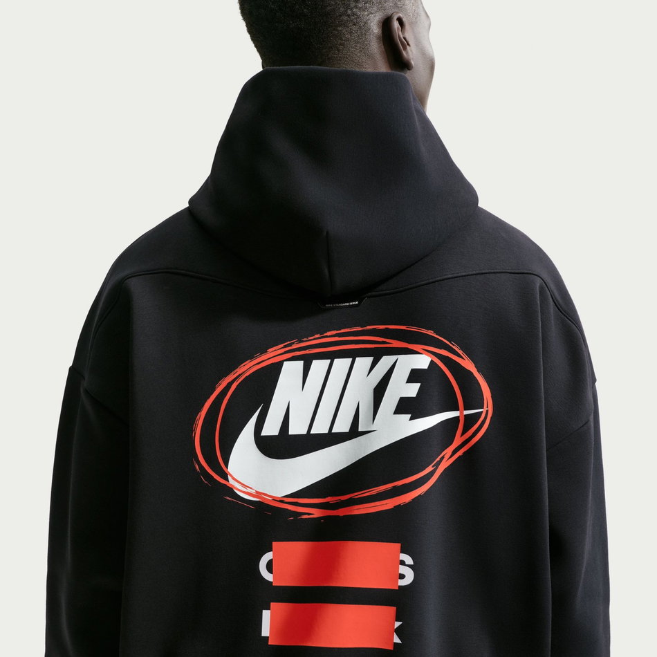 LeBron 'Shoe Bag' Therma-FIT Si Brush Po Hoodie Erkek Sweatshirt