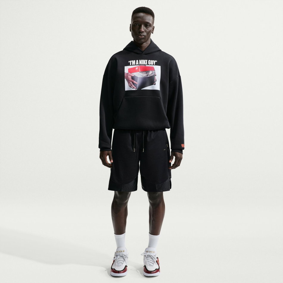 LeBron 'Shoe Bag' Therma-FIT Si Brush Po Hoodie Erkek Sweatshirt