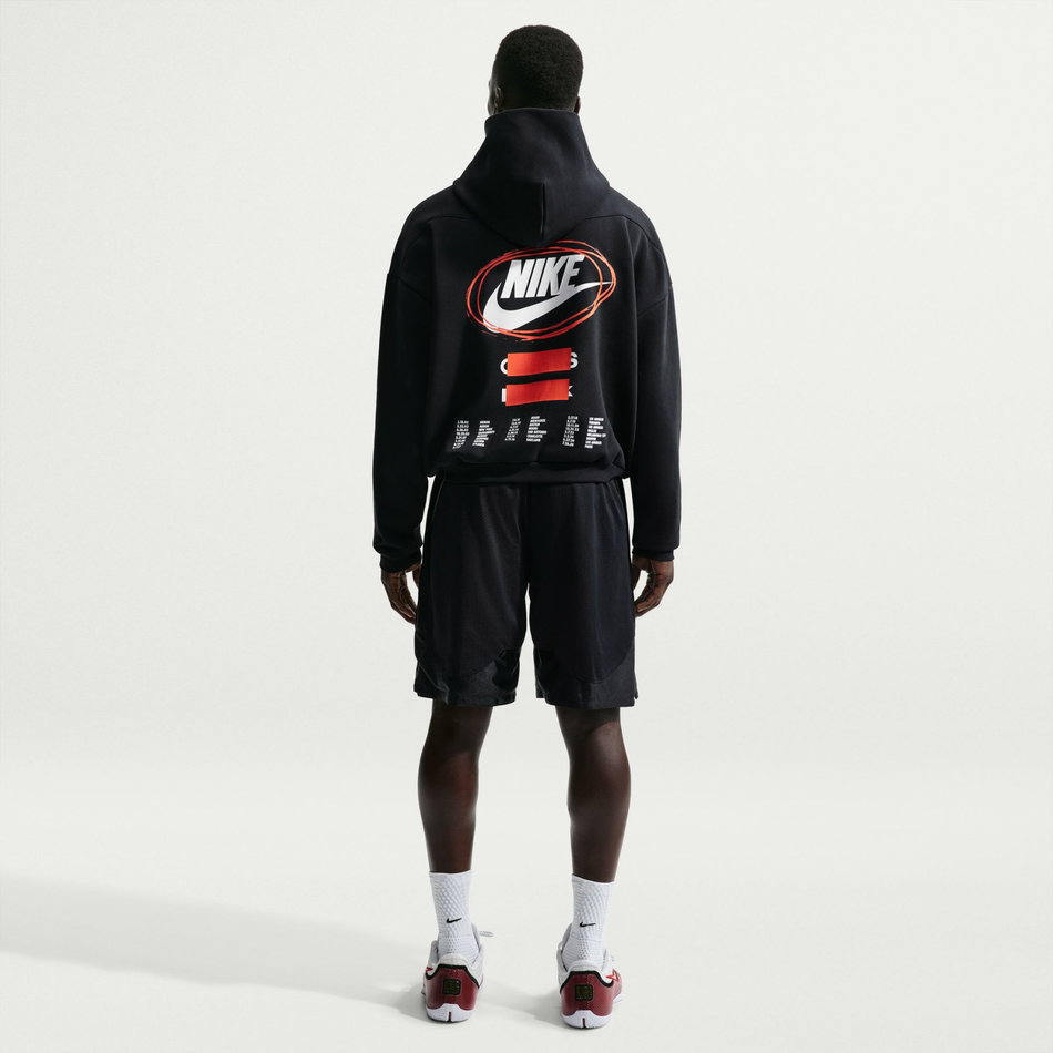 LeBron 'Shoe Bag' Therma-FIT Si Brush Po Hoodie Erkek Sweatshirt