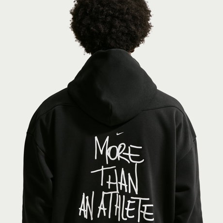 NIKE - LeBron 'Shut Up and Dribble' Therma-FIT Brush Po Ho Erkek Sweatshirt (1)