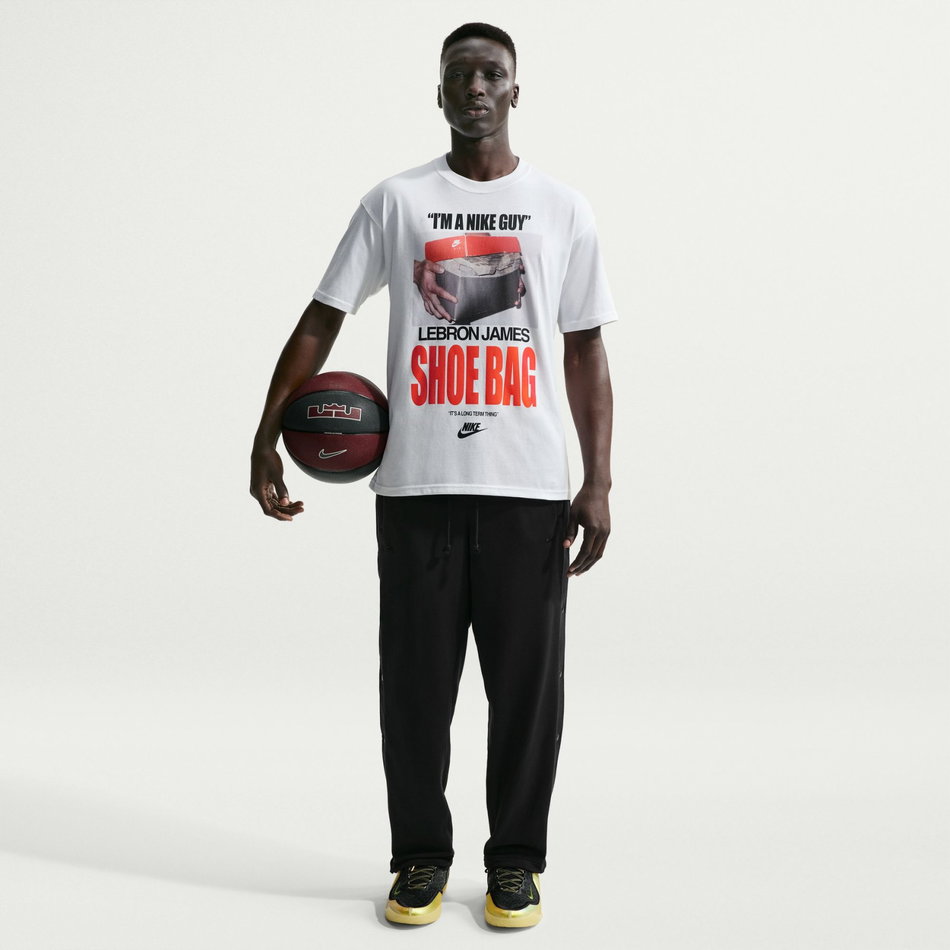 LeBron Tee Max90 Erkek Beyaz Tişört