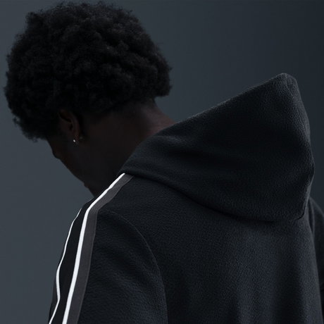 NIKE - LeBron Therma-FIT SI Po Hoodie Erkek Siyah Sweatshirt (1)