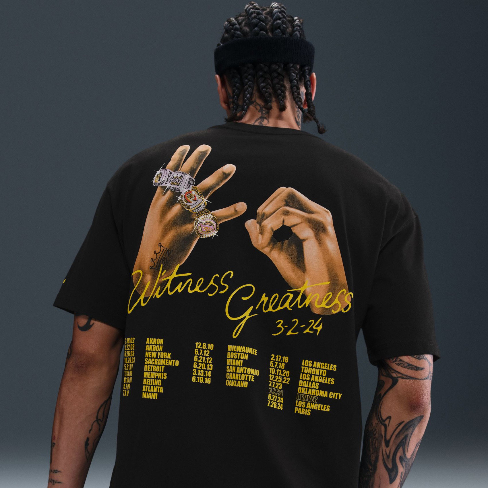 Nike LeBron 'Uncharted' Tee Max90 Erkek Tişört IH8536-045