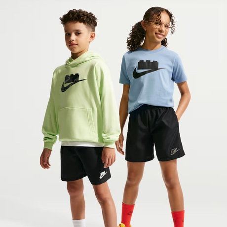 NIKE - Nike x LEGO® 365 Short Çocuk Siyah Şort