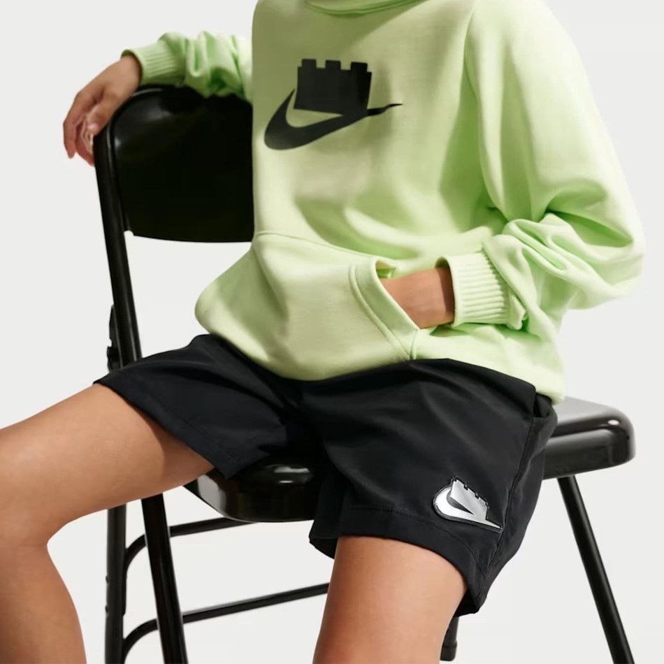Nike x LEGO® 365 Short Çocuk Siyah Şort