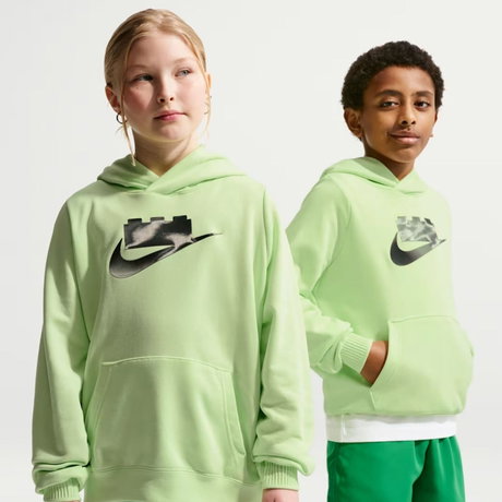 NIKE - Nike x LEGO® Hoodie Çocuk Yeşil Sweatshirt