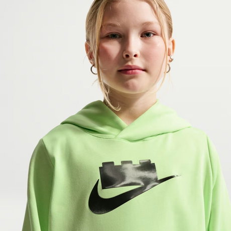 NIKE - Nike x LEGO® Hoodie Çocuk Yeşil Sweatshirt (1)