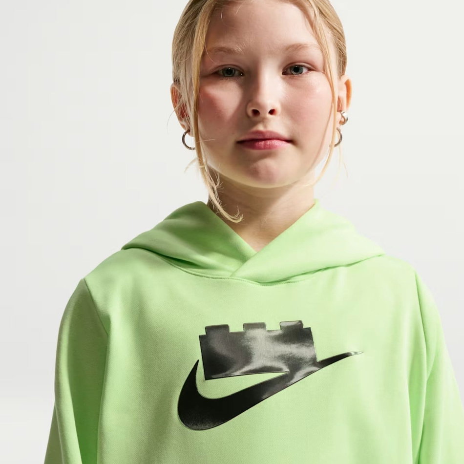 Nike x LEGO® Hoodie Çocuk Yeşil Sweatshirt
