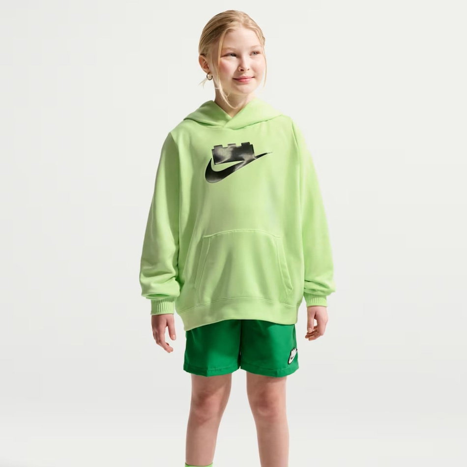 Nike x LEGO® Hoodie Çocuk Yeşil Sweatshirt