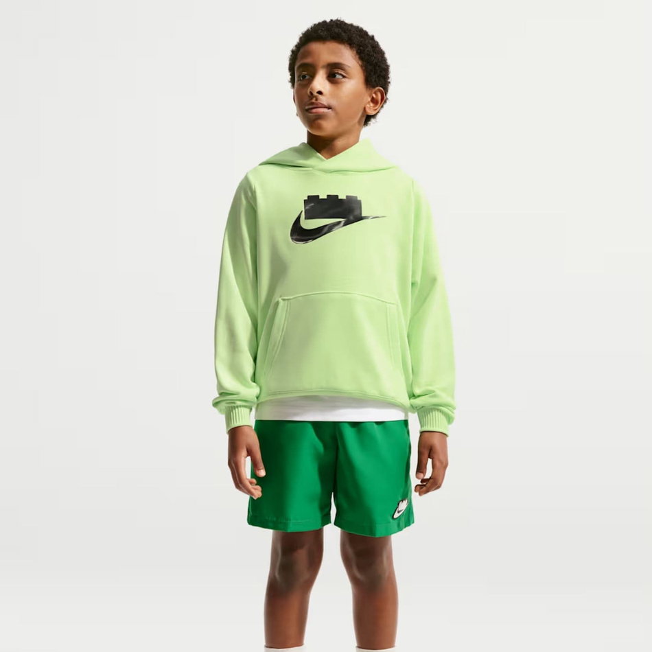 Nike x LEGO® Hoodie Çocuk Yeşil Sweatshirt