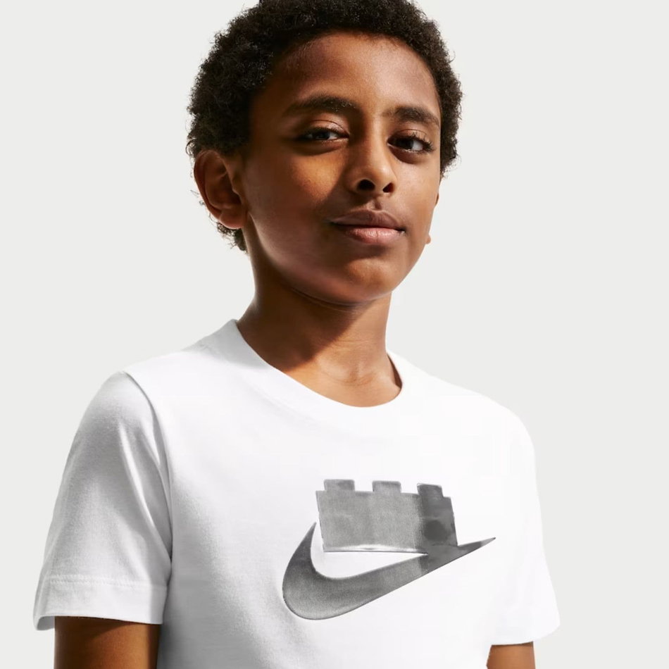 Nike x LEGO® Tee Çocuk Beyaz Tişört