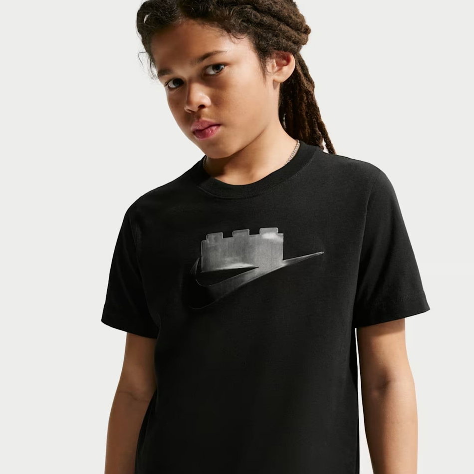 Nike x LEGO® Tee Çocuk Siyah Tişört