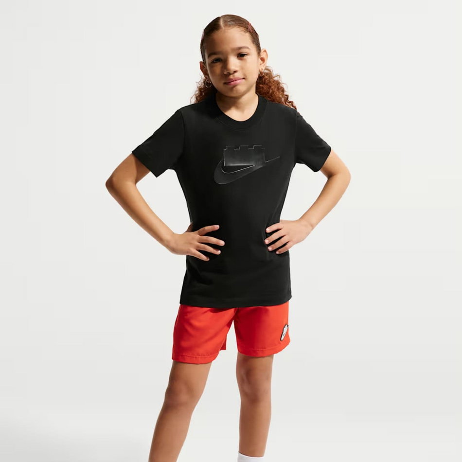 Nike x LEGO® Tee Çocuk Siyah Tişört