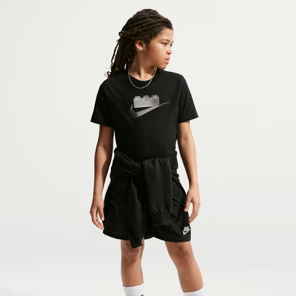Nike x LEGO® Tee Çocuk Siyah Tişört