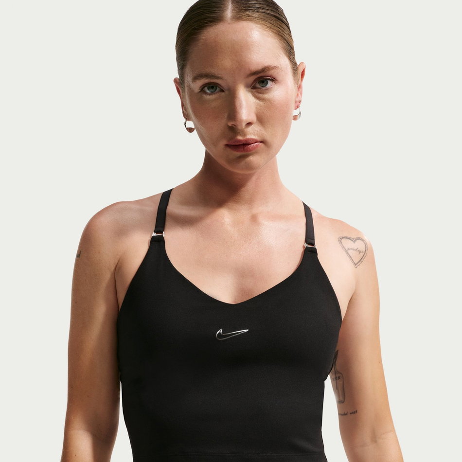 Light-Support Sports Bra Tank Pedli Kadın Siyah Atlet