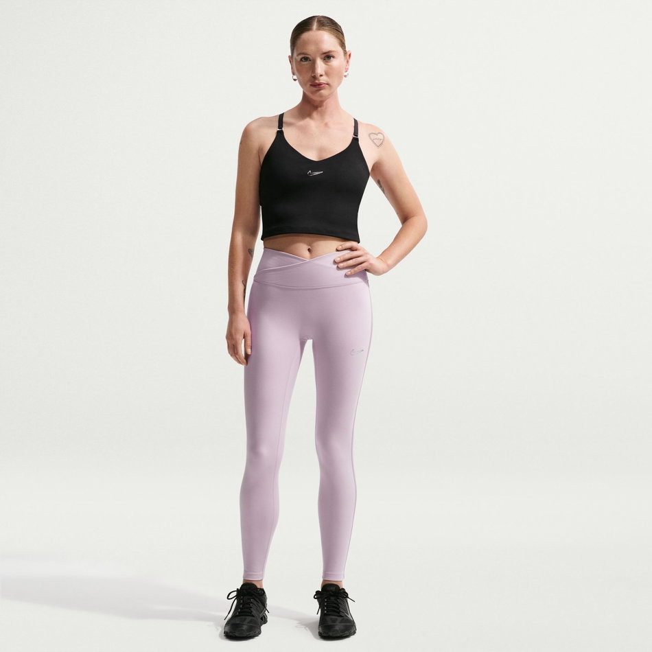 Light-Support Sports Bra Tank Pedli Kadın Siyah Atlet