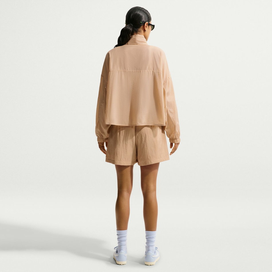 Lightweight Ripstop Windrunner Jacket Kadın Kahverengi Ceket