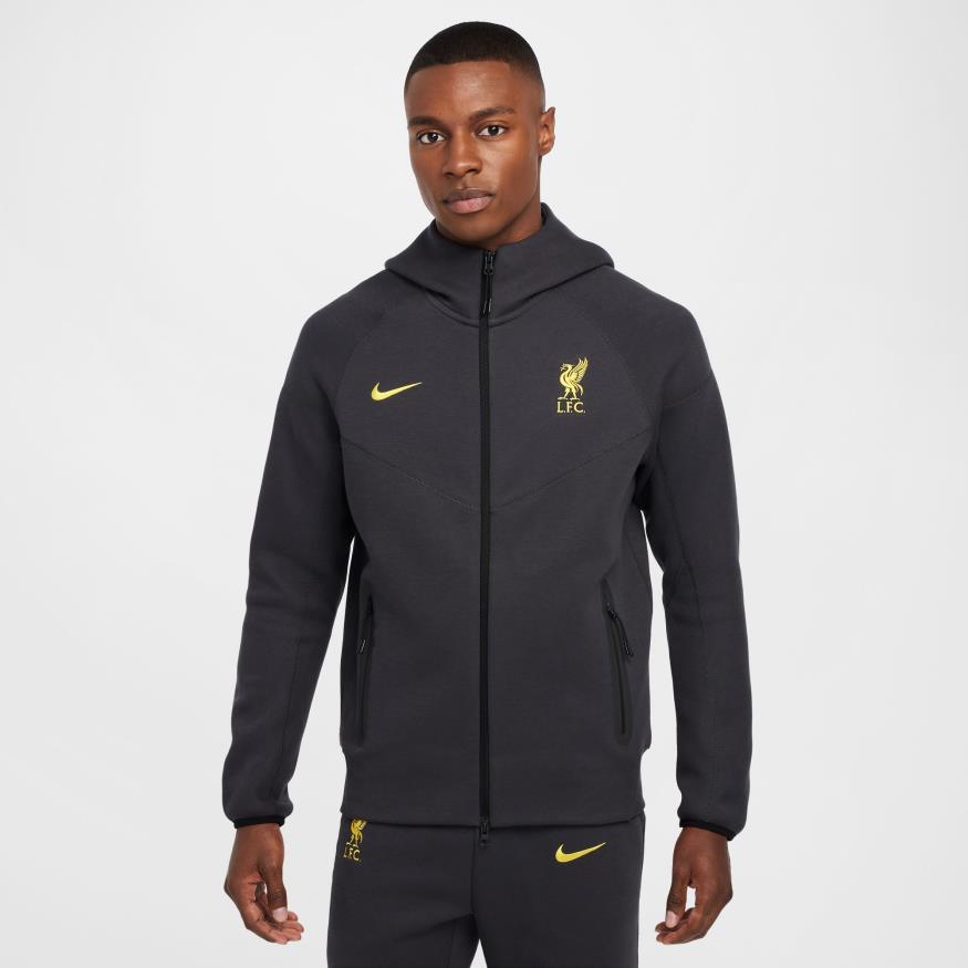 Liverpool FC Tech Fleece Hoodie Erkek Sweatshirt