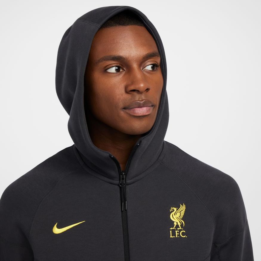 Liverpool FC Tech Fleece Hoodie Erkek Sweatshirt