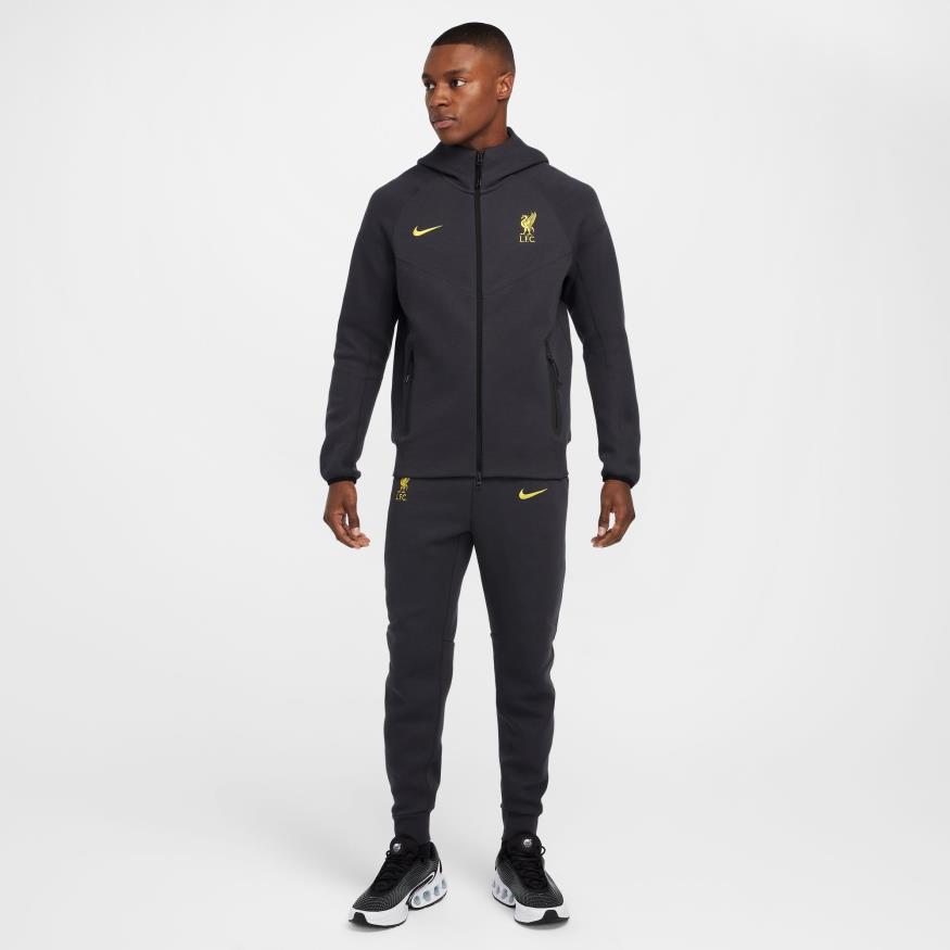 Liverpool FC Tech Fleece Hoodie Erkek Sweatshirt