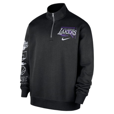 NIKE - Los Angeles Lakers Club Hz Top Erkek Sweatshirt