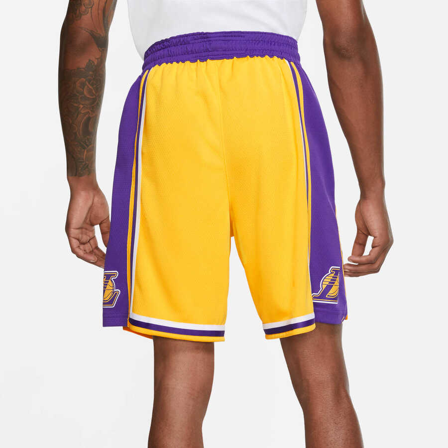 Los Angeles Lakers Mnk Dri-FIT Swingman Short Icn 18 Erkek Şort