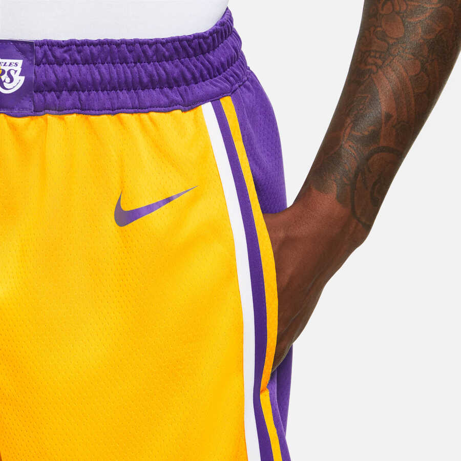 Los Angeles Lakers Mnk Dri-FIT Swingman Short Icn 18 Erkek Şort