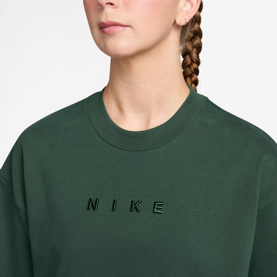 Luxe Ss Tee Boxy Kadın Yeşil Tişört