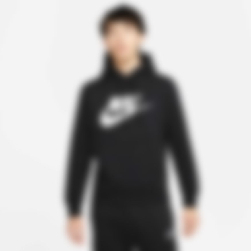 NIKE - NSW Club Fleece Graphic Pullover Hoodie Erkek Sweatshirt (1)