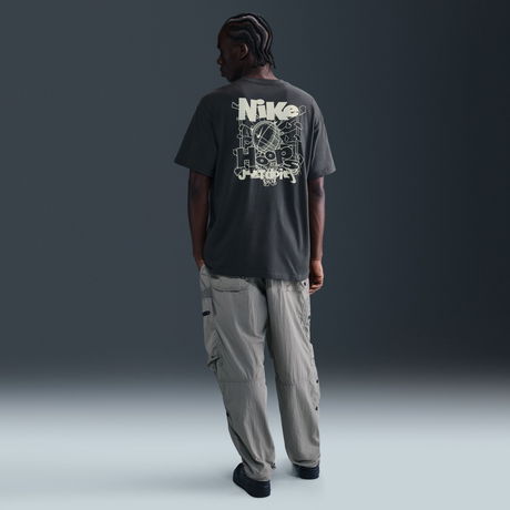NIKE - Max90 Basketball Tee Erkek Gri Tişört