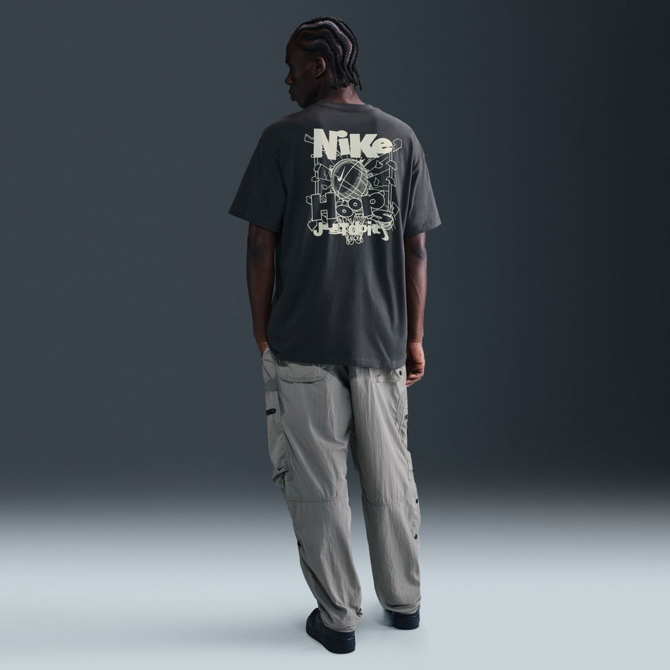 Max90 Basketball Tee Erkek Gri Tişört
