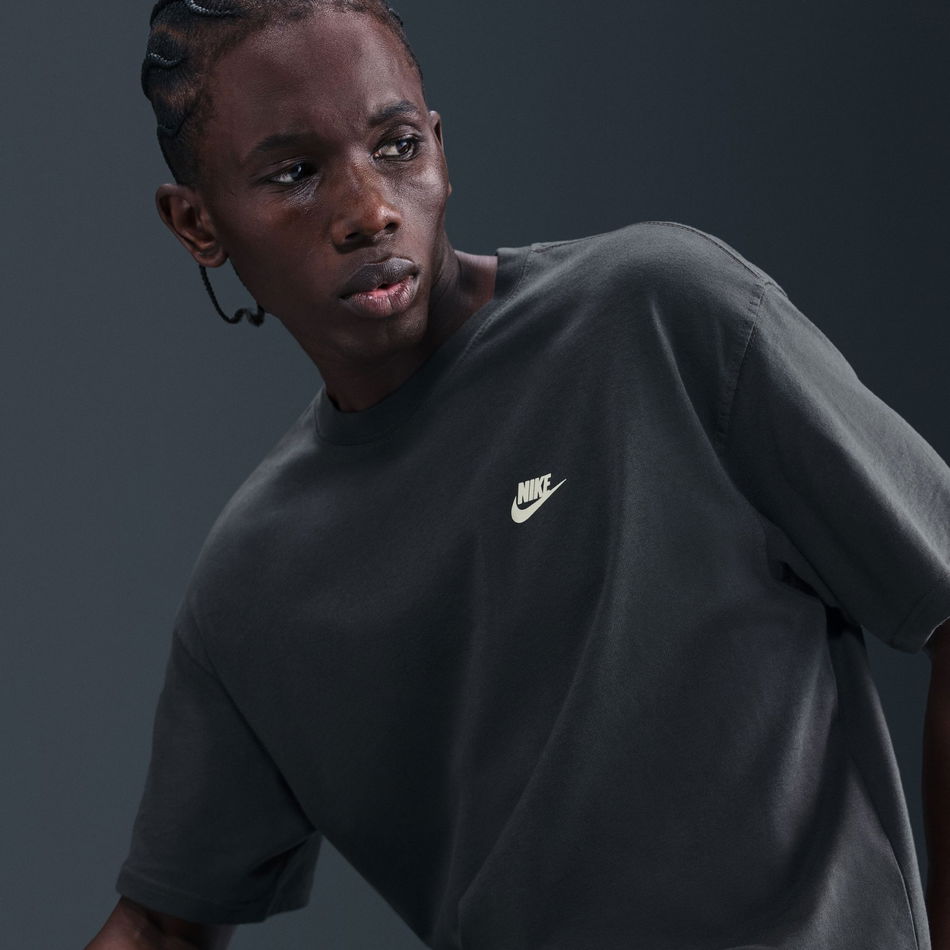 Max90 Basketball Tee Erkek Gri Tişört