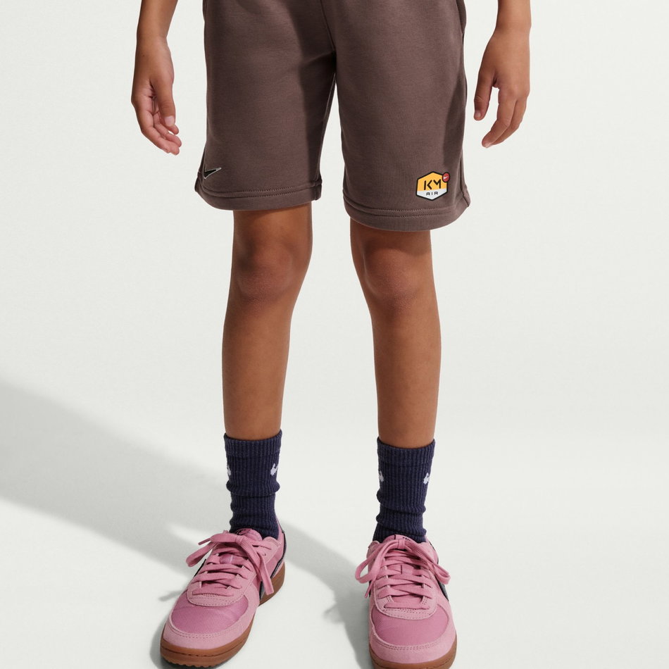 Mbappé Club Fleece Short Çocuk Kahverengi Şort