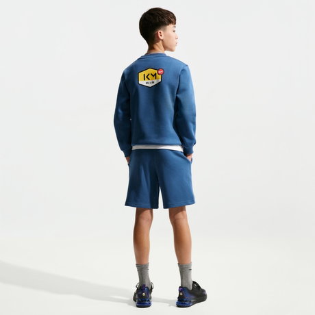 NIKE - Mbappé Club Fleece Short Çocuk Mavi Şort (1)
