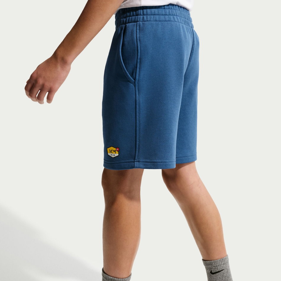 Mbappé Club Fleece Short Çocuk Mavi Şort