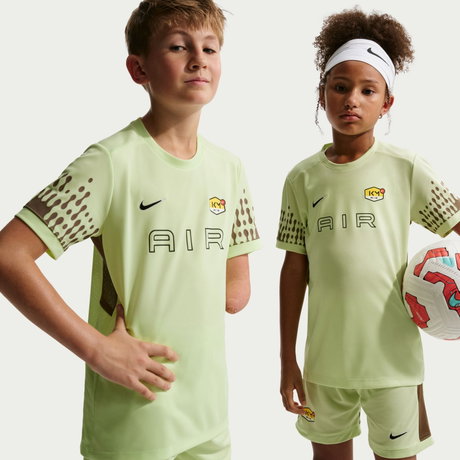 NIKE - Mbappé Dri-FIT Academy Top Ss Çocuk Yeşil Tişört